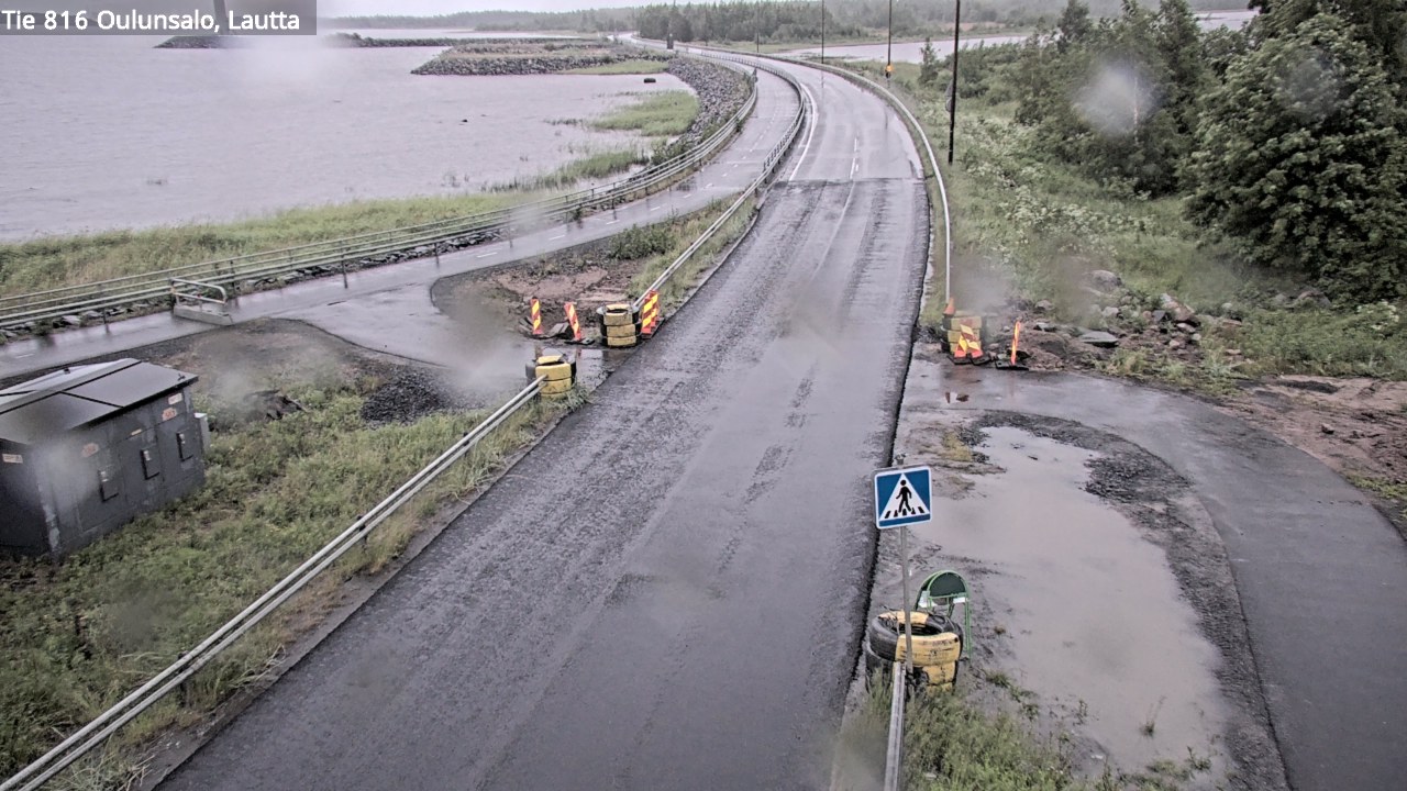 Kelikamerat Kuva Tie 816 Oulunsalo, lauttaranta, Oulu, Pohjois-Pohjanmaa