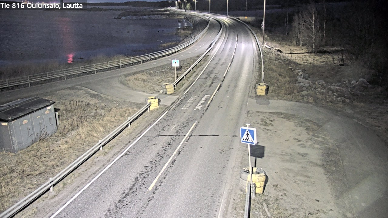 Weather Camera Image Road 816 Oulunsalo, Oulu, Pohjois-Pohjanmaa