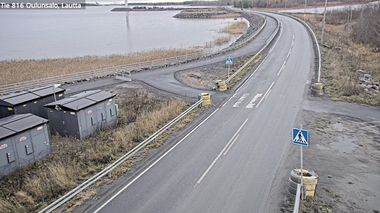 Kelikamerat Kuva Tie 816 Oulunsalo, lauttaranta, Oulu, Pohjois-Pohjanmaa