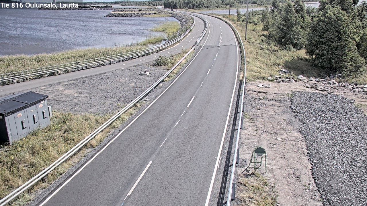 Kelikamerat Kuva Tie 816 Oulunsalo, lauttaranta, Oulu, Pohjois-Pohjanmaa
