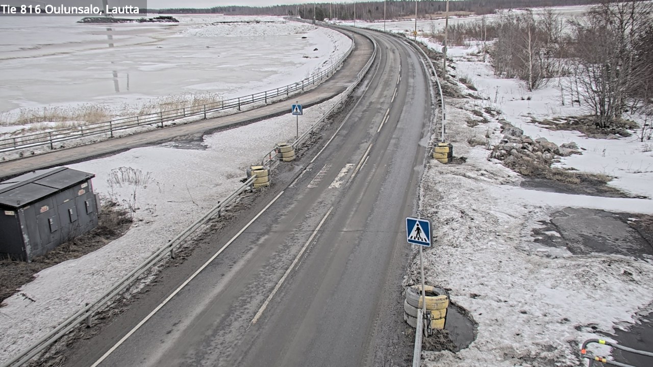 Kelikamerat Kuva Tie 816 Oulunsalo, lauttaranta, Oulu, Pohjois-Pohjanmaa