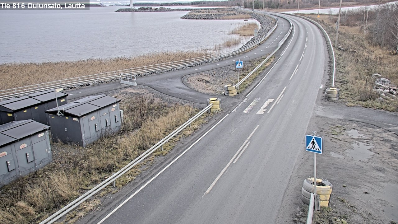 Kelikamerat Kuva Tie 816 Oulunsalo, lauttaranta, Oulu, Pohjois-Pohjanmaa