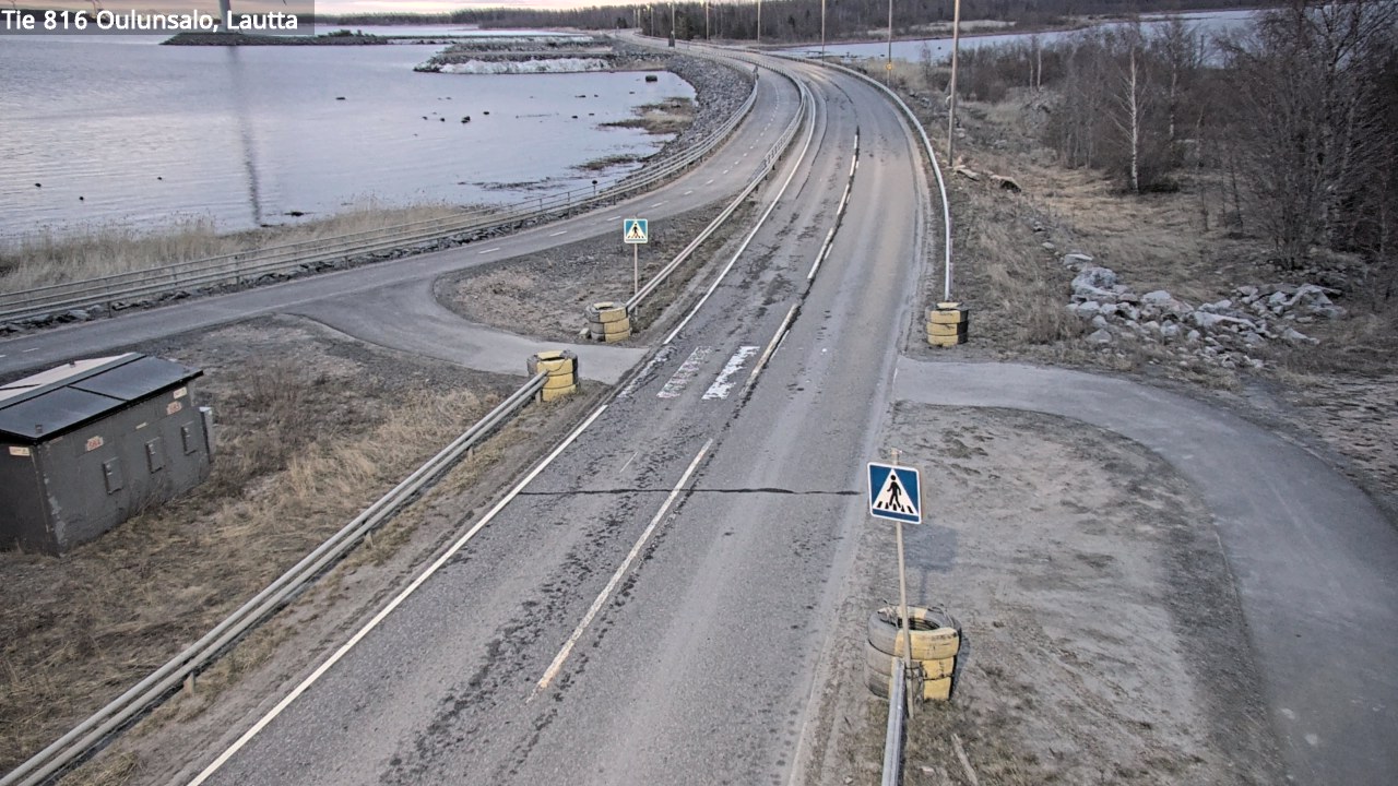 Weather Camera Image Road 816 Oulunsalo, Oulu, Pohjois-Pohjanmaa
