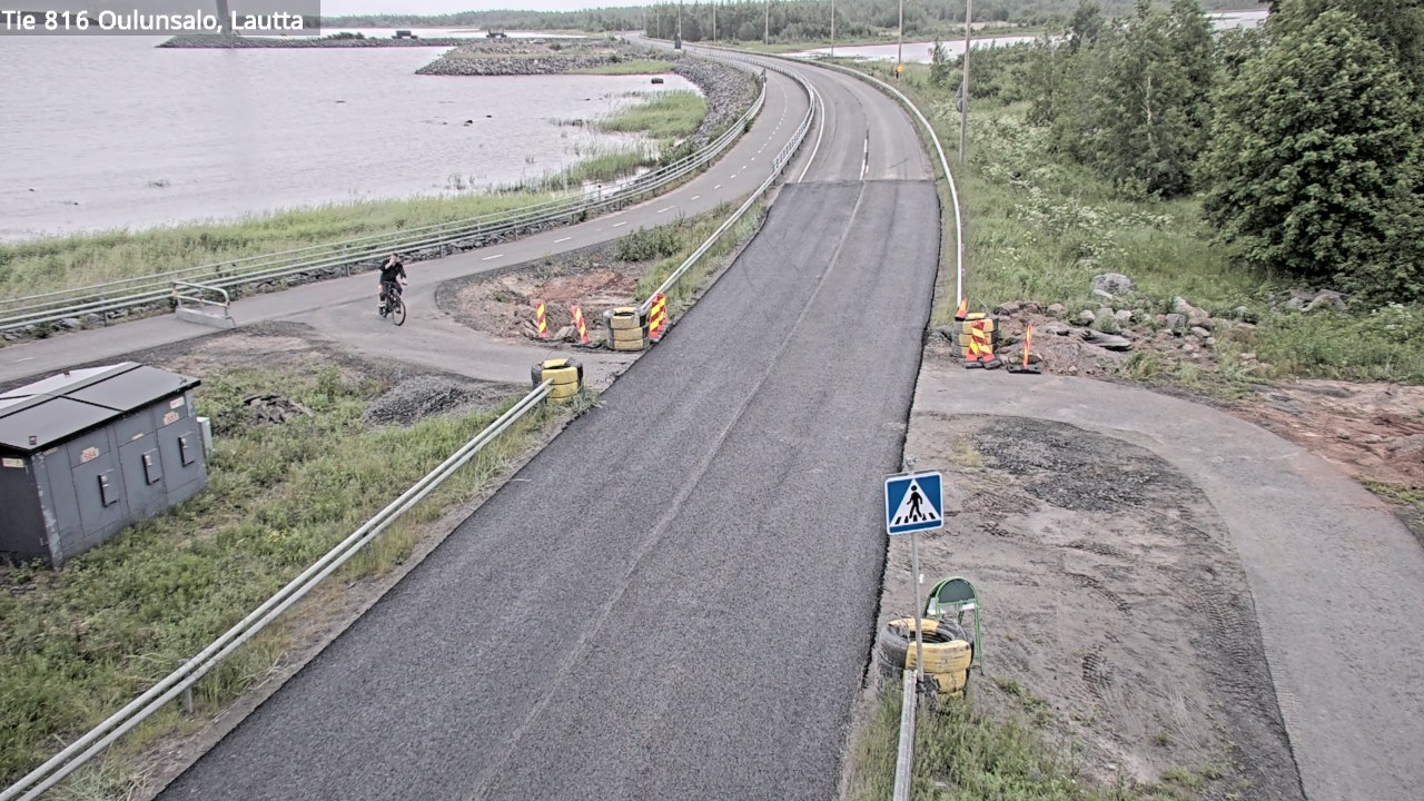 Kelikamerat Kuva Tie 816 Oulunsalo, lauttaranta, Oulu, Pohjois-Pohjanmaa