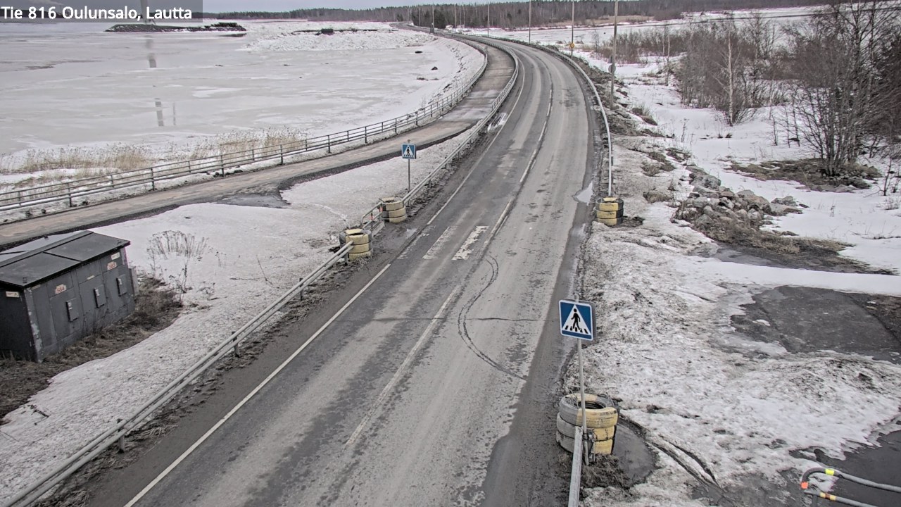 Weather Camera Image Road 816 Oulunsalo, Oulu, Pohjois-Pohjanmaa