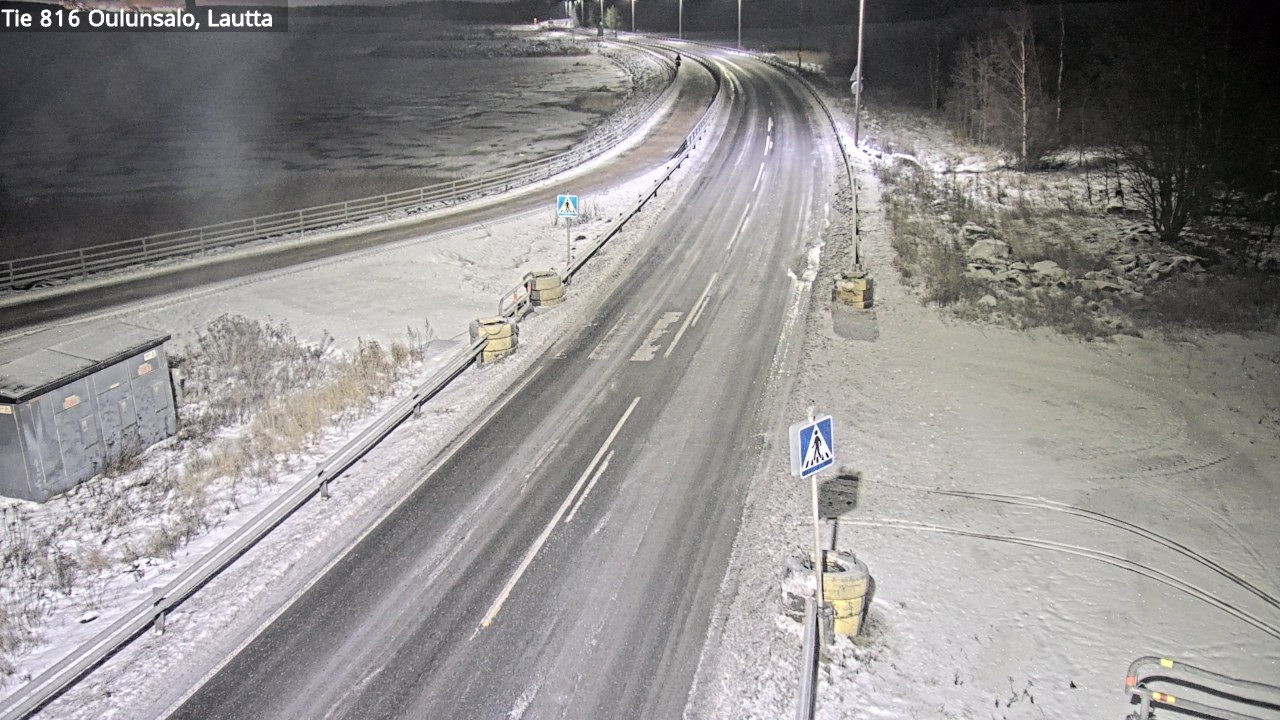 Weather Camera Image Väg 816 Uleåsalo, Oulu, Pohjois-Pohjanmaa