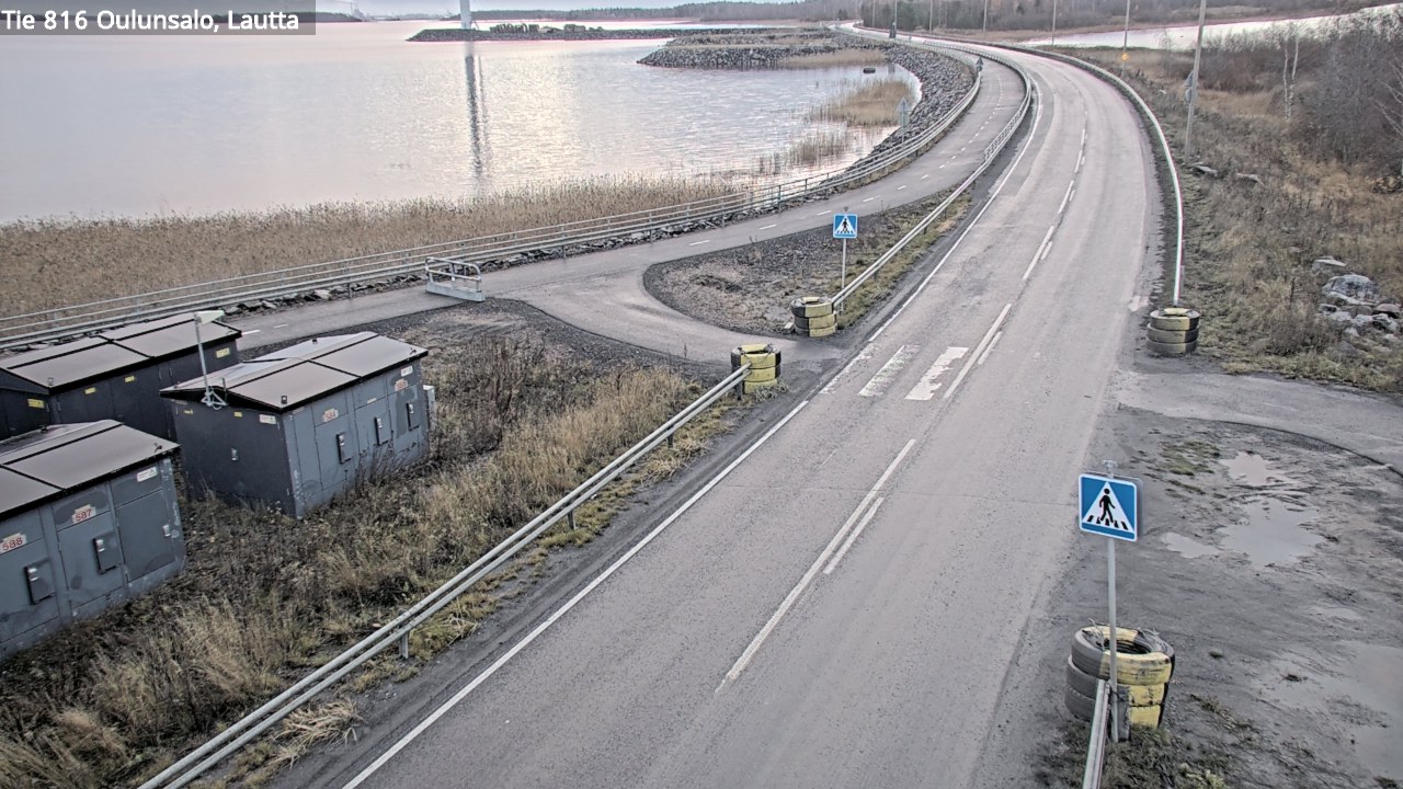 Kelikamerat Kuva Tie 816 Oulunsalo, lauttaranta, Oulu, Pohjois-Pohjanmaa