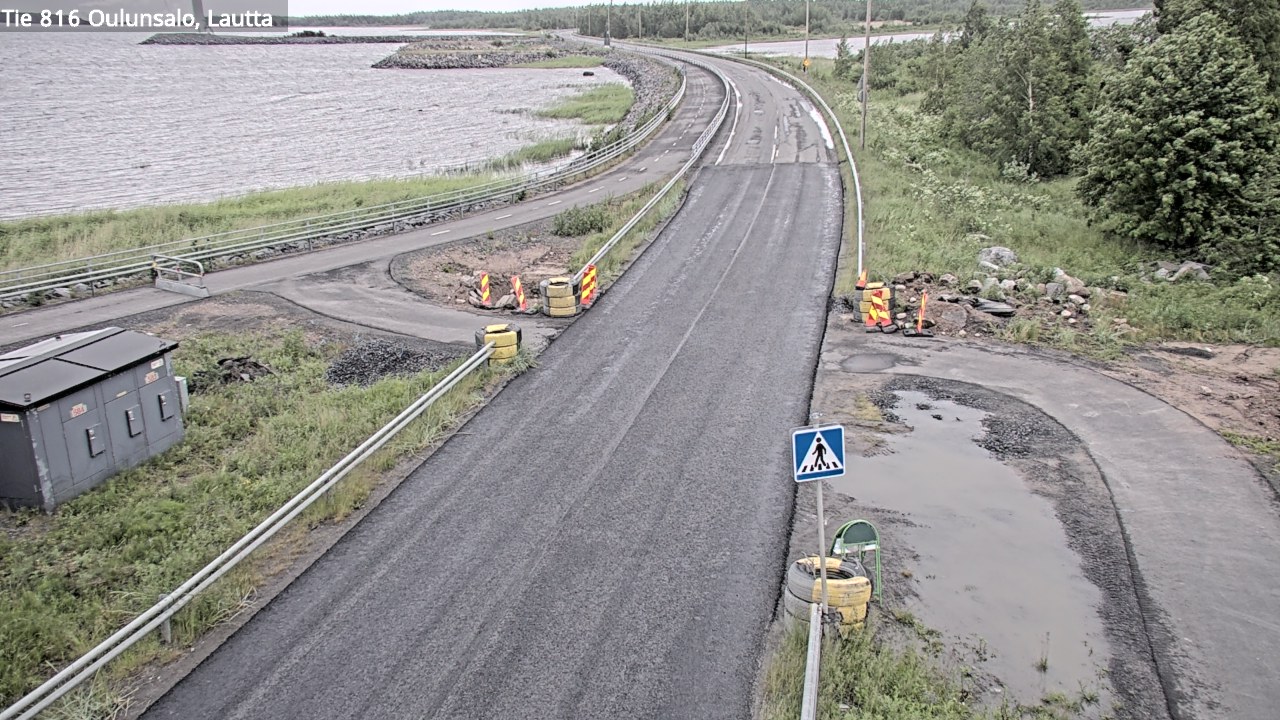 Kelikamerat Kuva Tie 816 Oulunsalo, lauttaranta, Oulu, Pohjois-Pohjanmaa