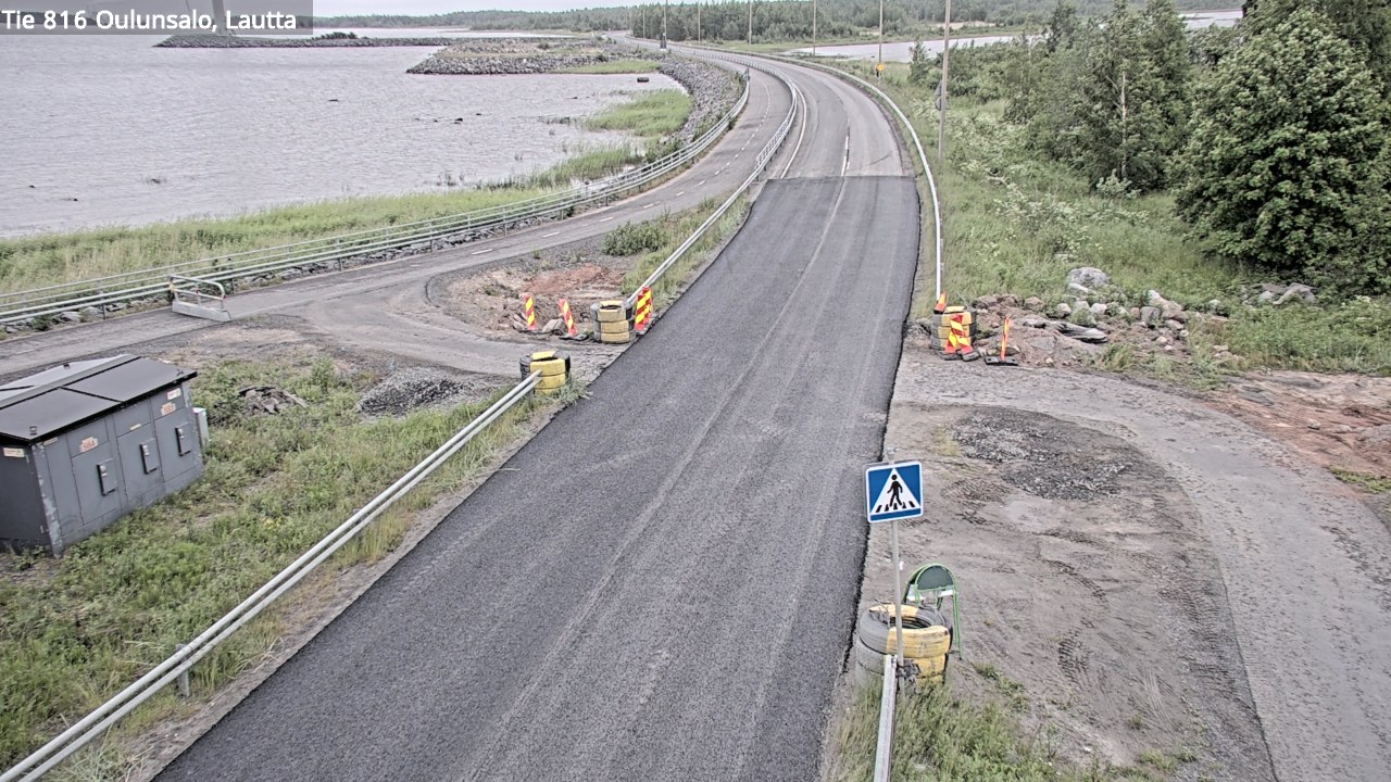 Kelikamerat Kuva Tie 816 Oulunsalo, lauttaranta, Oulu, Pohjois-Pohjanmaa