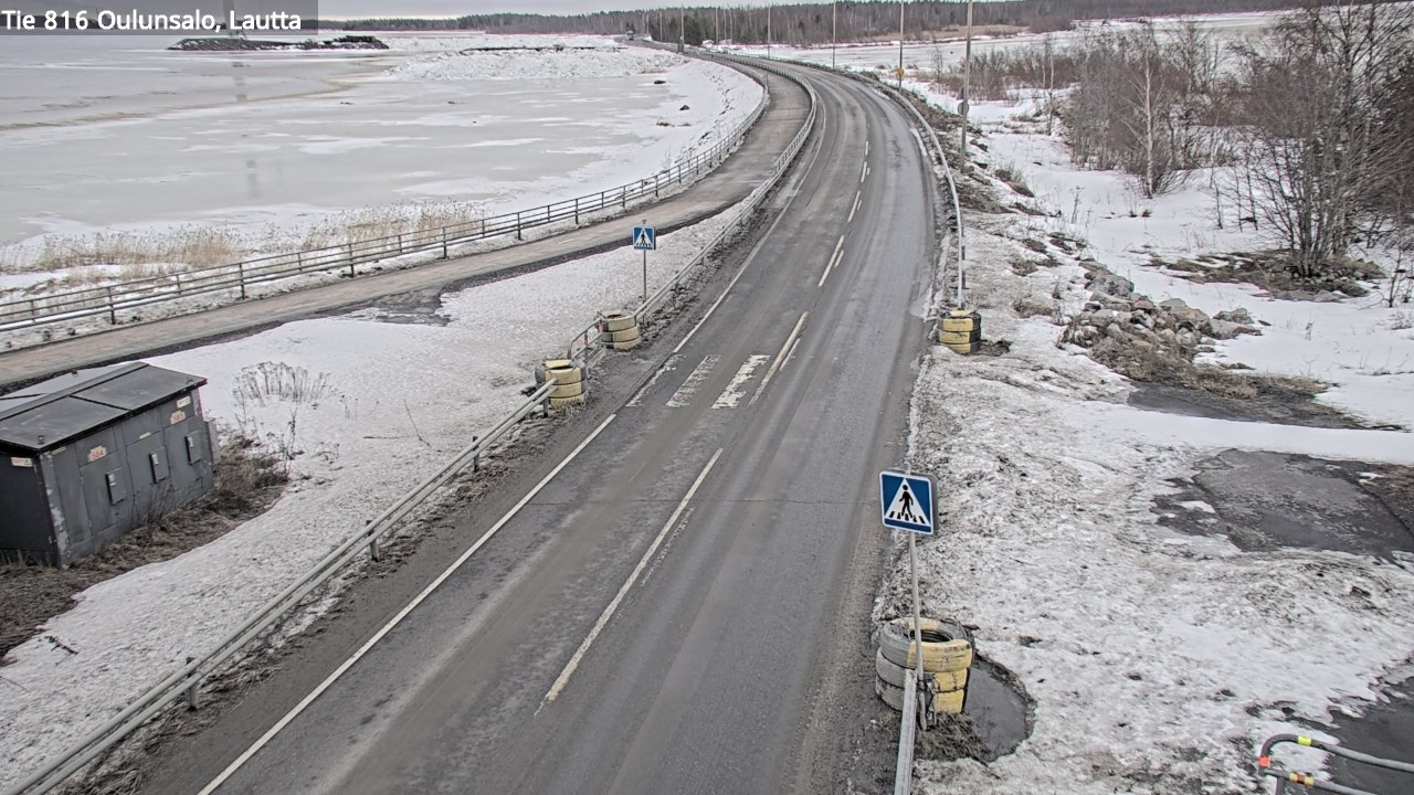 Kelikamerat Kuva Tie 816 Oulunsalo, lauttaranta, Oulu, Pohjois-Pohjanmaa