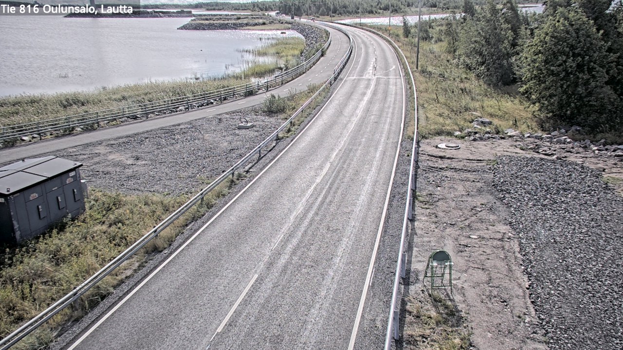 Weather Camera Image Road 816 Oulunsalo, Oulu, Pohjois-Pohjanmaa