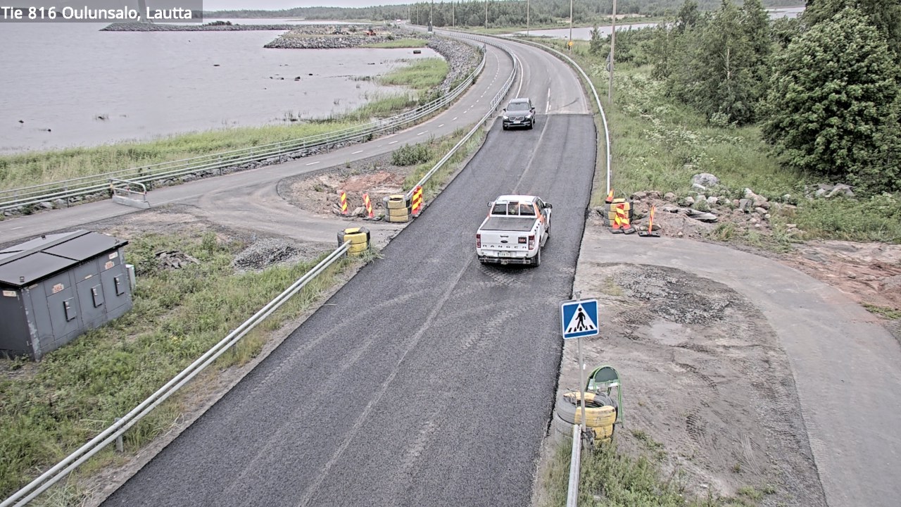 Kelikamerat Kuva Tie 816 Oulunsalo, lauttaranta, Oulu, Pohjois-Pohjanmaa