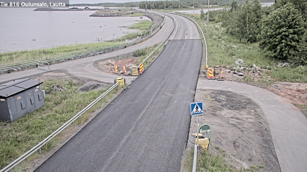 Kelikamerat Kuva Tie 816 Oulunsalo, lauttaranta, Oulu, Pohjois-Pohjanmaa