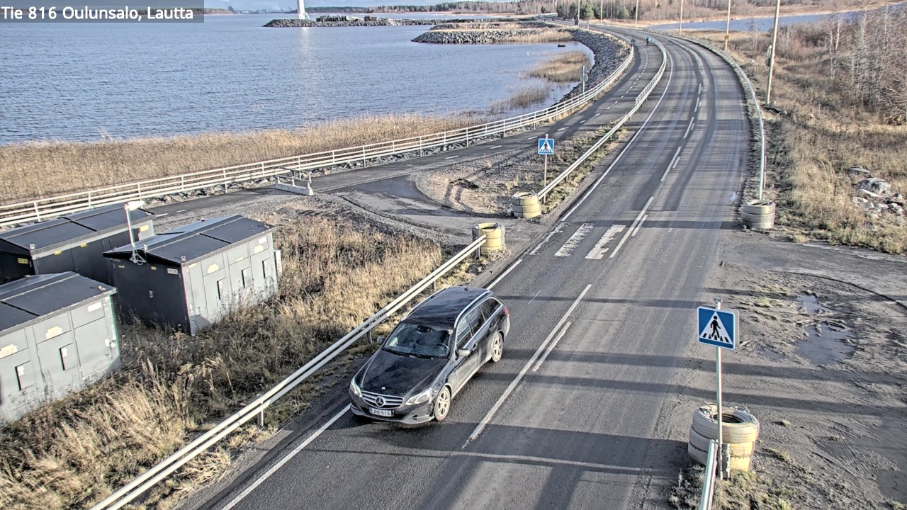 Kelikamerat Kuva Tie 816 Oulunsalo, lauttaranta, Oulu, Pohjois-Pohjanmaa