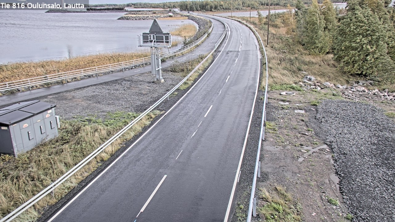 Kelikamerat Kuva Tie 816 Oulunsalo, lauttaranta, Oulu, Pohjois-Pohjanmaa