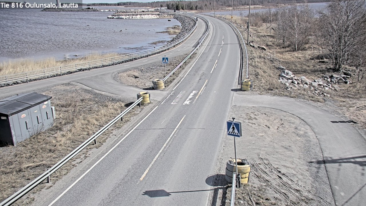 Weather Camera Image Road 816 Oulunsalo, Oulu, Pohjois-Pohjanmaa