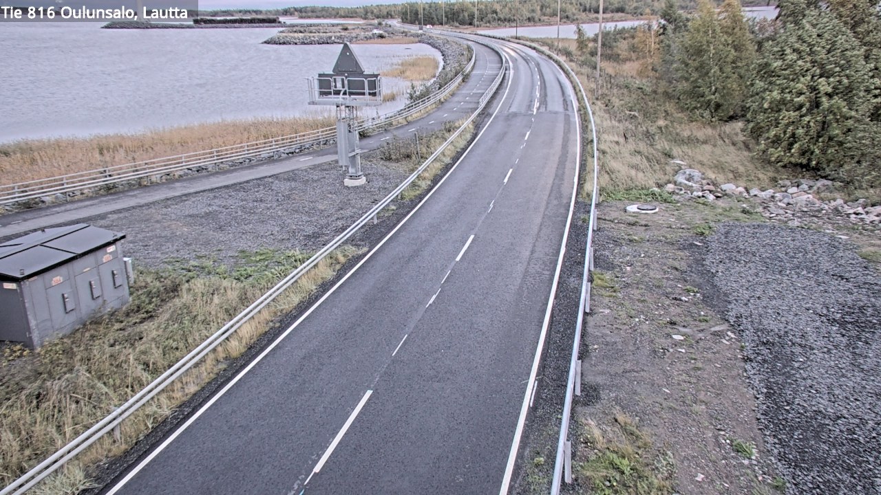 Weather Camera Image Road 816 Oulunsalo, Oulu, Pohjois-Pohjanmaa