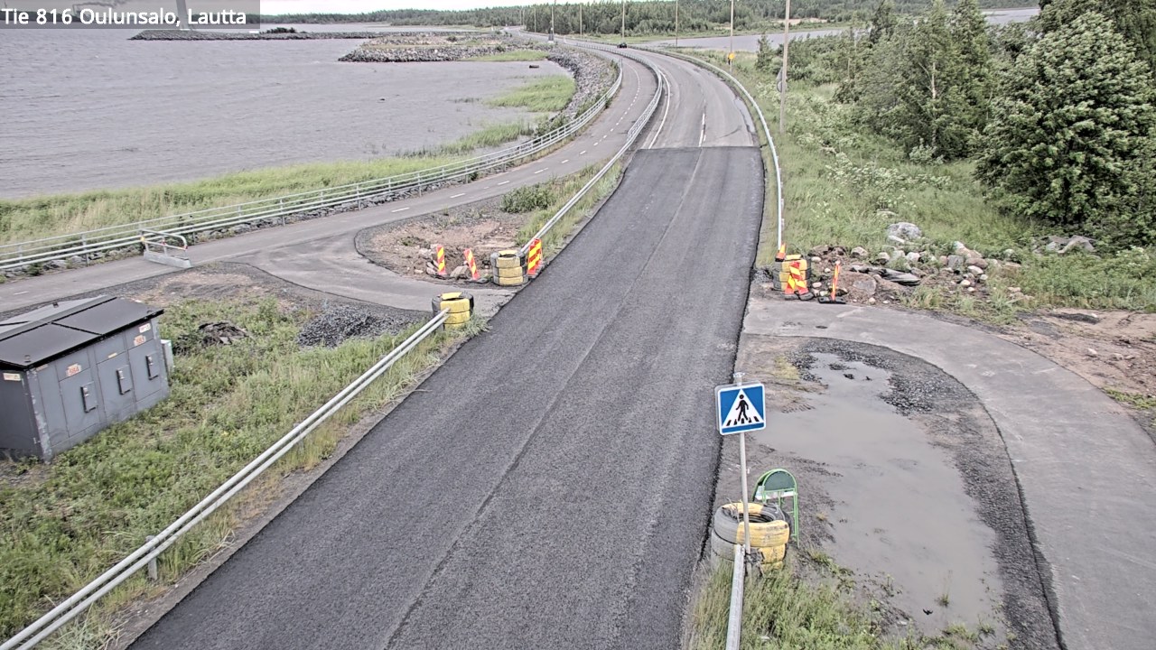 Kelikamerat Kuva Tie 816 Oulunsalo, lauttaranta, Oulu, Pohjois-Pohjanmaa