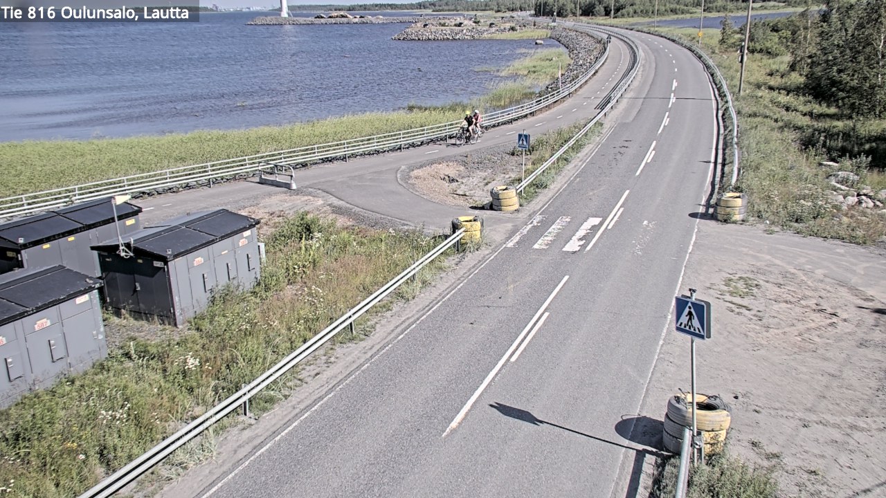 Weather Camera Image Väg 816 Uleåsalo, Oulu, Pohjois-Pohjanmaa