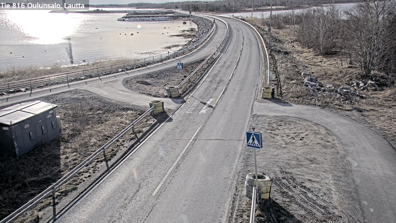 Weather Camera Image Road 816 Oulunsalo, Oulu, Pohjois-Pohjanmaa