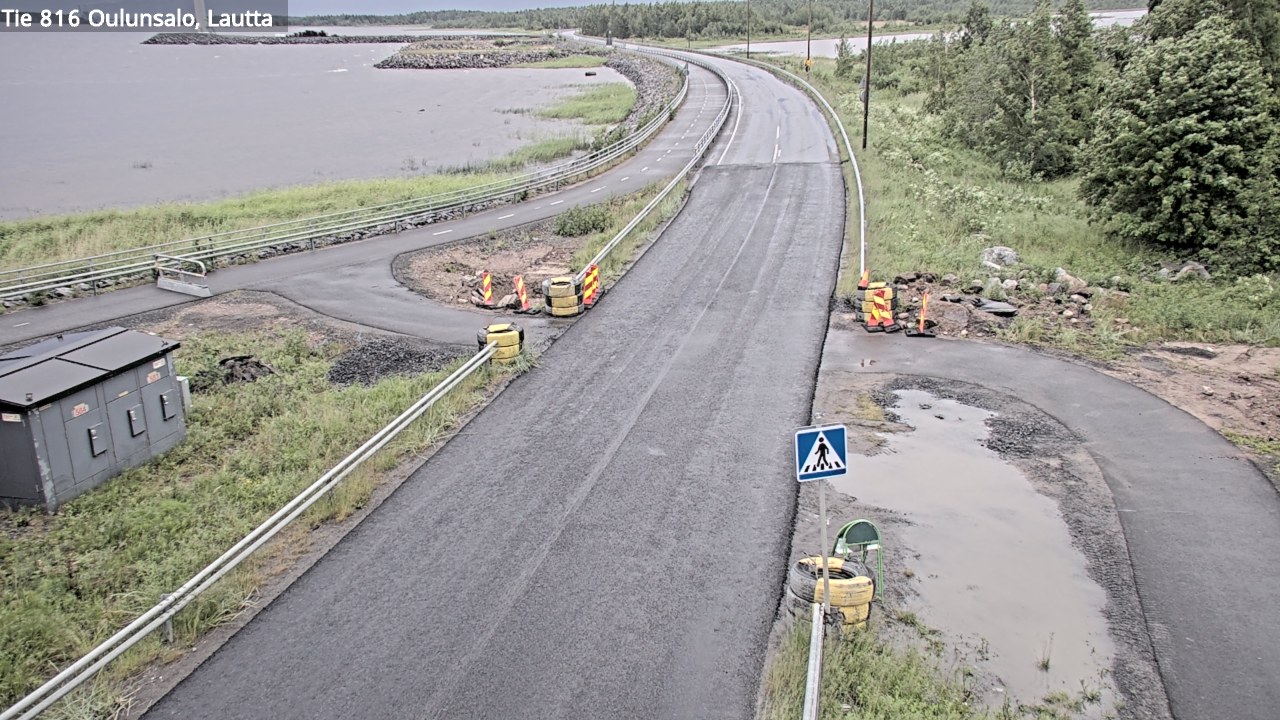 Kelikamerat Kuva Tie 816 Oulunsalo, lauttaranta, Oulu, Pohjois-Pohjanmaa