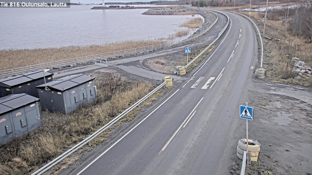 Kelikamerat Kuva Tie 816 Oulunsalo, lauttaranta, Oulu, Pohjois-Pohjanmaa