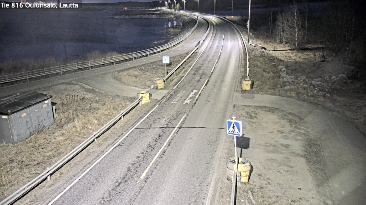 Weather Camera Image Road 816 Oulunsalo, Oulu, Pohjois-Pohjanmaa