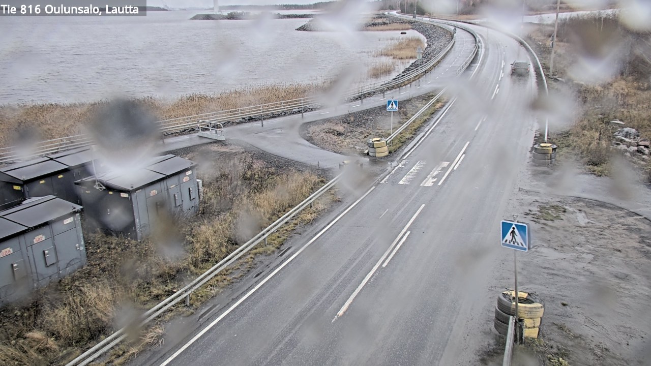 Weather Camera Image Väg 816 Uleåsalo, Oulu, Pohjois-Pohjanmaa