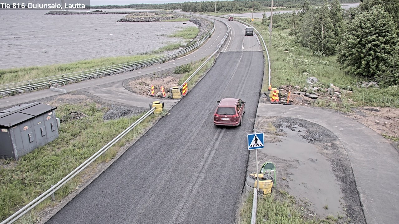 Kelikamerat Kuva Tie 816 Oulunsalo, lauttaranta, Oulu, Pohjois-Pohjanmaa