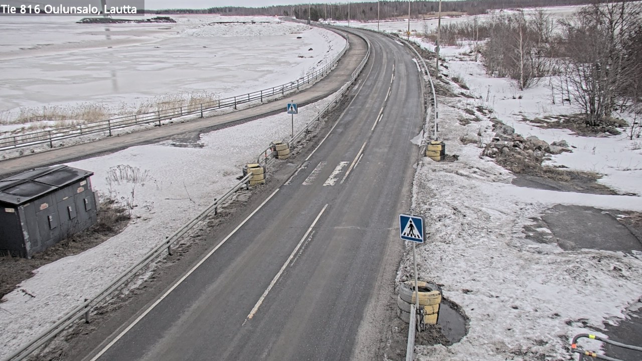 Kelikamerat Kuva Tie 816 Oulunsalo, lauttaranta, Oulu, Pohjois-Pohjanmaa