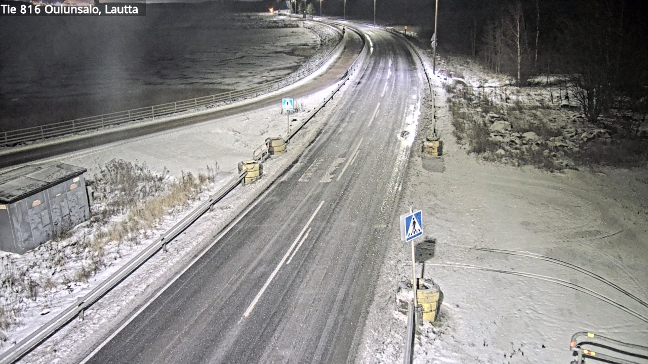 Weather Camera Image Väg 816 Uleåsalo, Oulu, Pohjois-Pohjanmaa