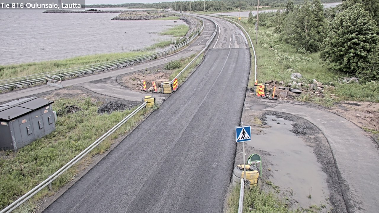 Kelikamerat Kuva Tie 816 Oulunsalo, lauttaranta, Oulu, Pohjois-Pohjanmaa