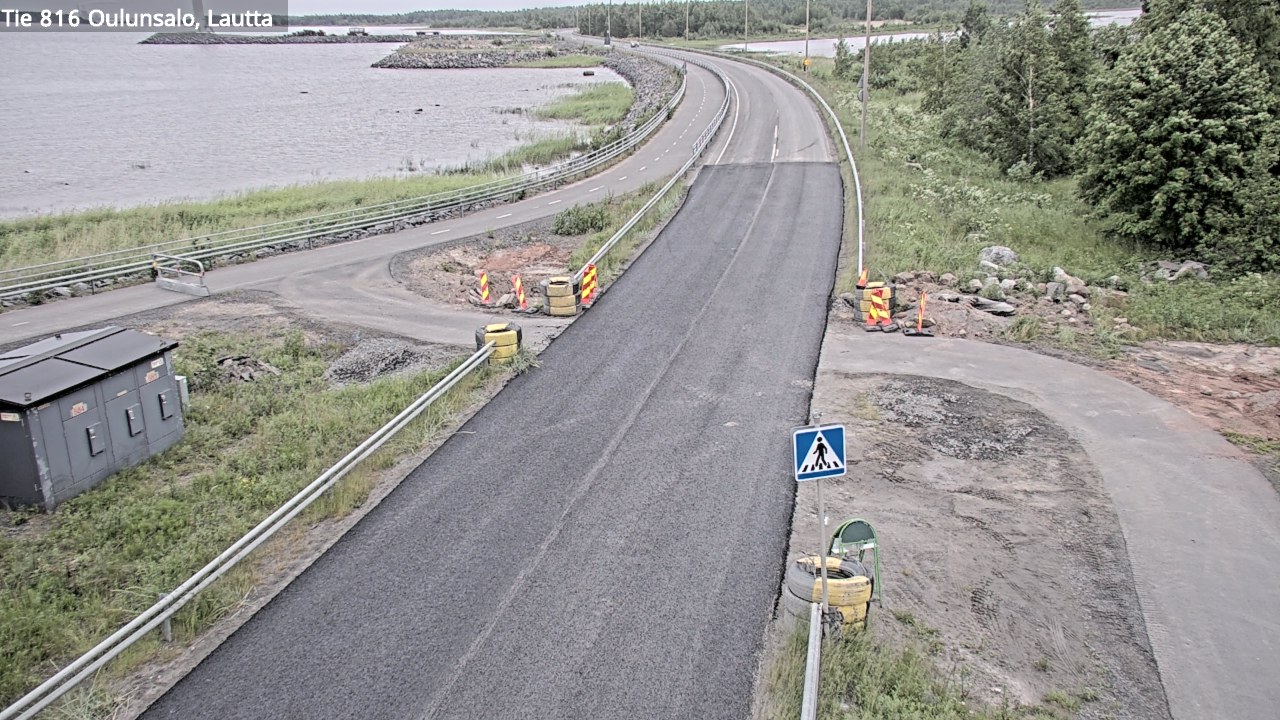 Kelikamerat Kuva Tie 816 Oulunsalo, lauttaranta, Oulu, Pohjois-Pohjanmaa