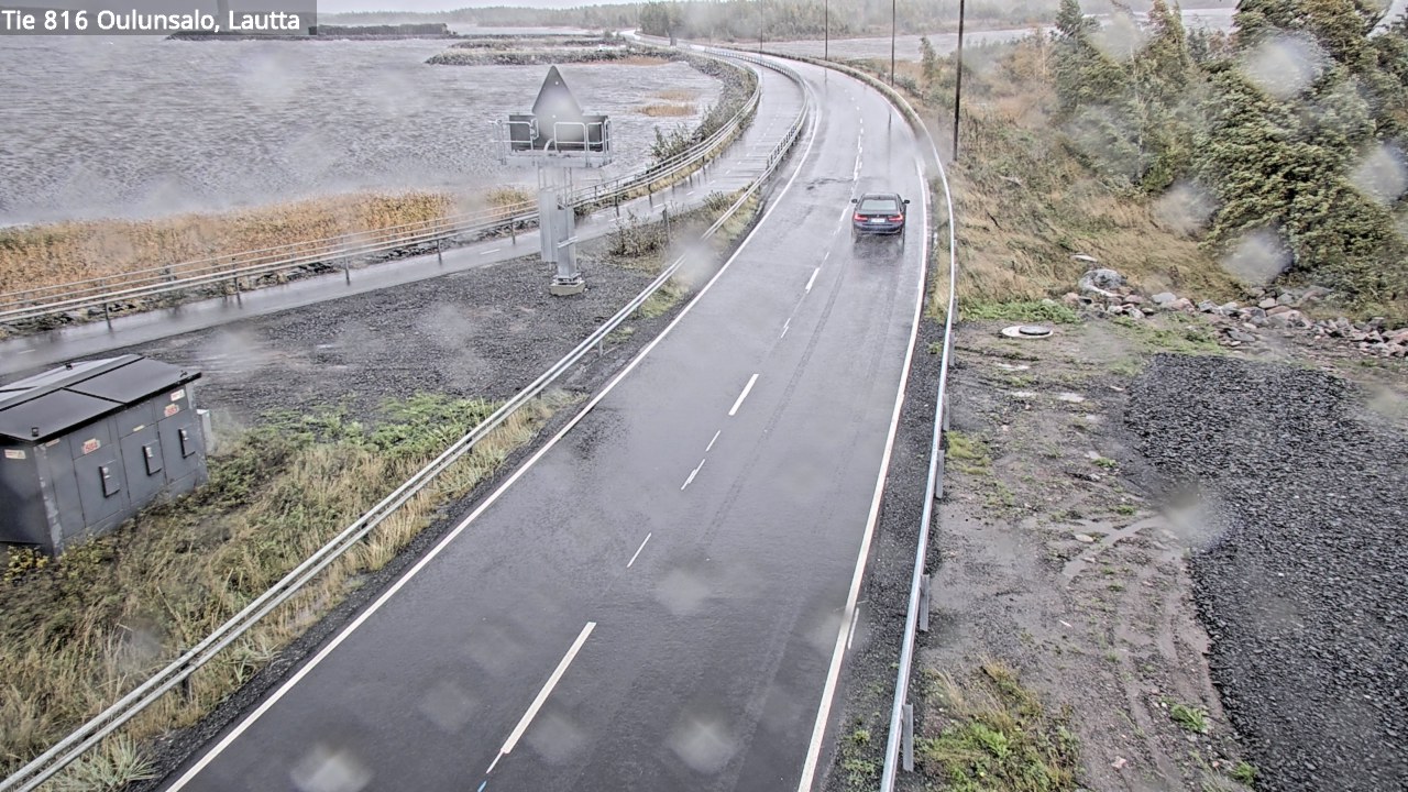 Weather Camera Image Road 816 Oulunsalo, Oulu, Pohjois-Pohjanmaa