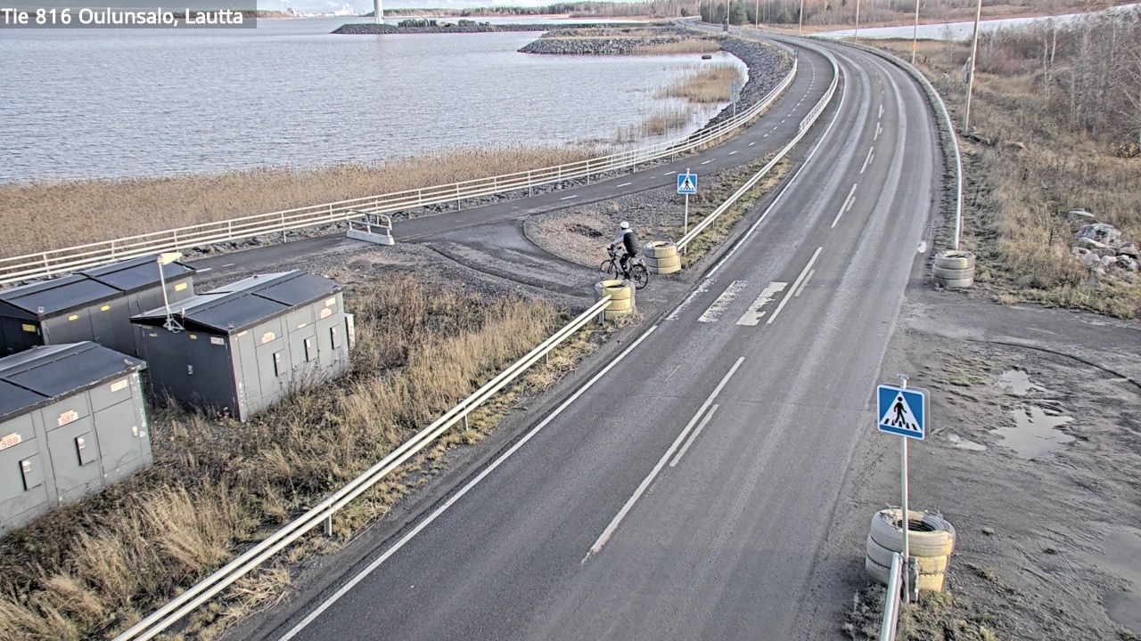 Kelikamerat Kuva Tie 816 Oulunsalo, lauttaranta, Oulu, Pohjois-Pohjanmaa