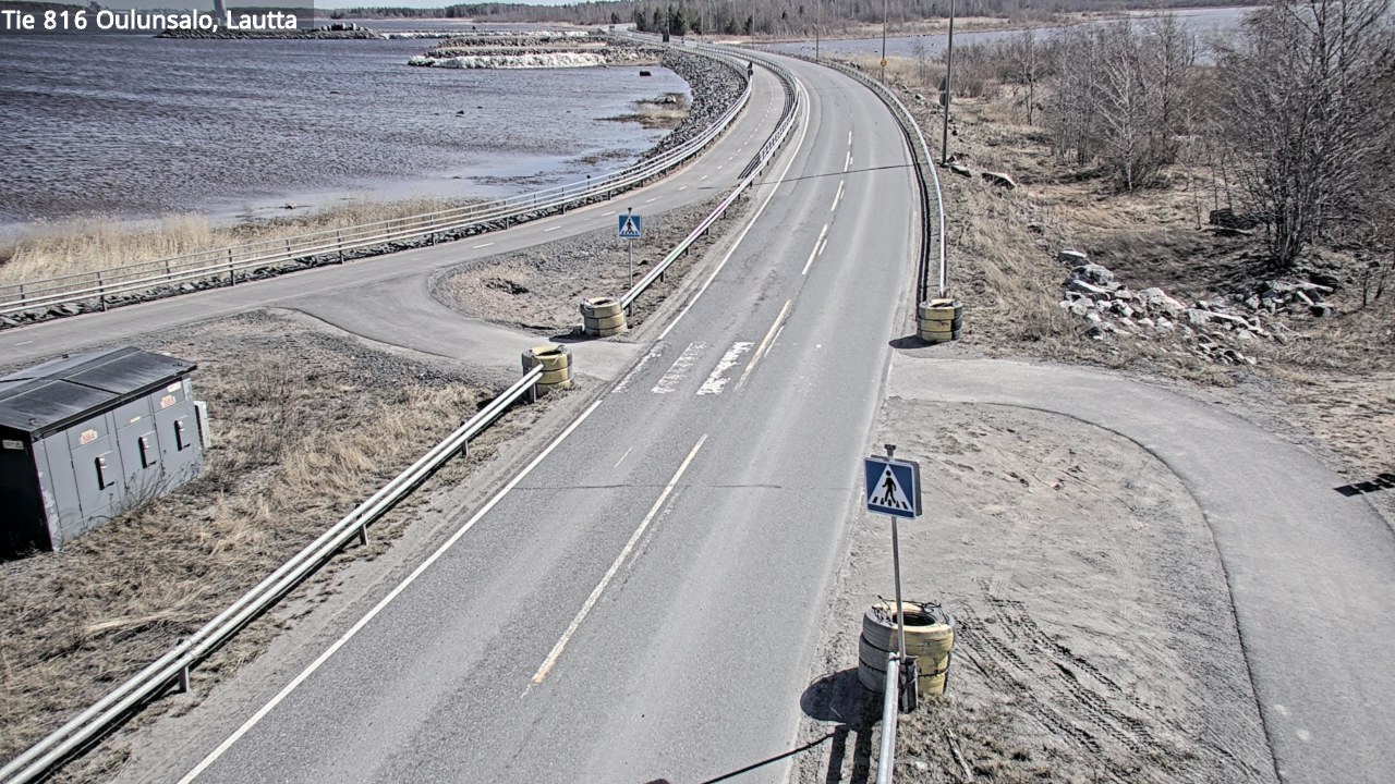 Weather Camera Image Road 816 Oulunsalo, Oulu, Pohjois-Pohjanmaa