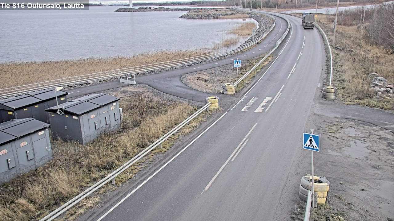 Kelikamerat Kuva Tie 816 Oulunsalo, lauttaranta, Oulu, Pohjois-Pohjanmaa