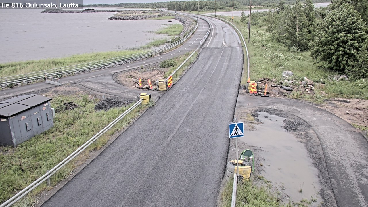 Kelikamerat Kuva Tie 816 Oulunsalo, lauttaranta, Oulu, Pohjois-Pohjanmaa