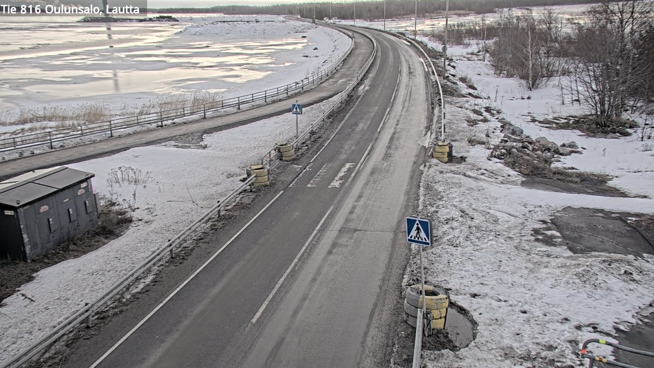 Kelikamerat Kuva Tie 816 Oulunsalo, lauttaranta, Oulu, Pohjois-Pohjanmaa