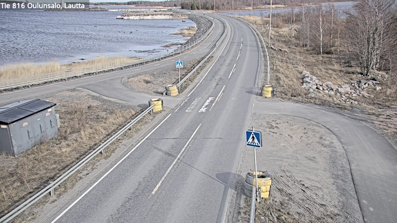 Weather Camera Image Road 816 Oulunsalo, Oulu, Pohjois-Pohjanmaa