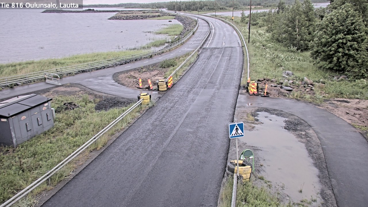 Kelikamerat Kuva Tie 816 Oulunsalo, lauttaranta, Oulu, Pohjois-Pohjanmaa