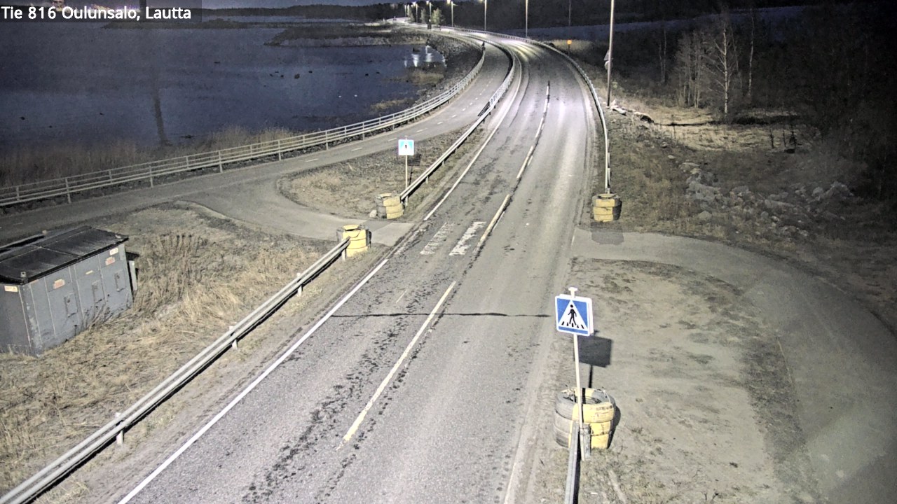 Weather Camera Image Road 816 Oulunsalo, Oulu, Pohjois-Pohjanmaa