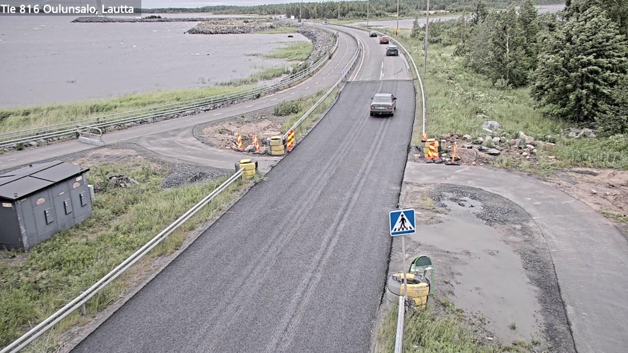 Kelikamerat Kuva Tie 816 Oulunsalo, lauttaranta, Oulu, Pohjois-Pohjanmaa