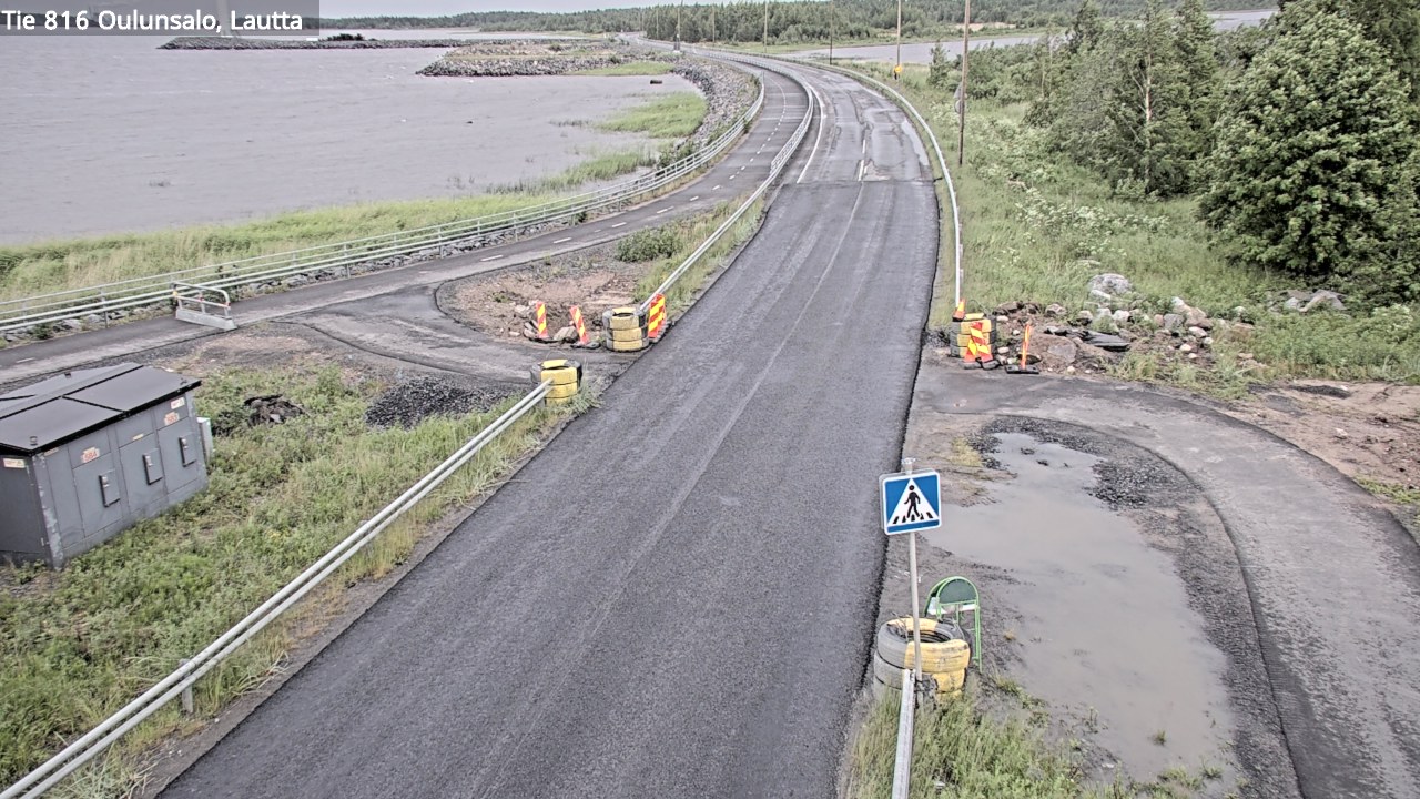 Kelikamerat Kuva Tie 816 Oulunsalo, lauttaranta, Oulu, Pohjois-Pohjanmaa
