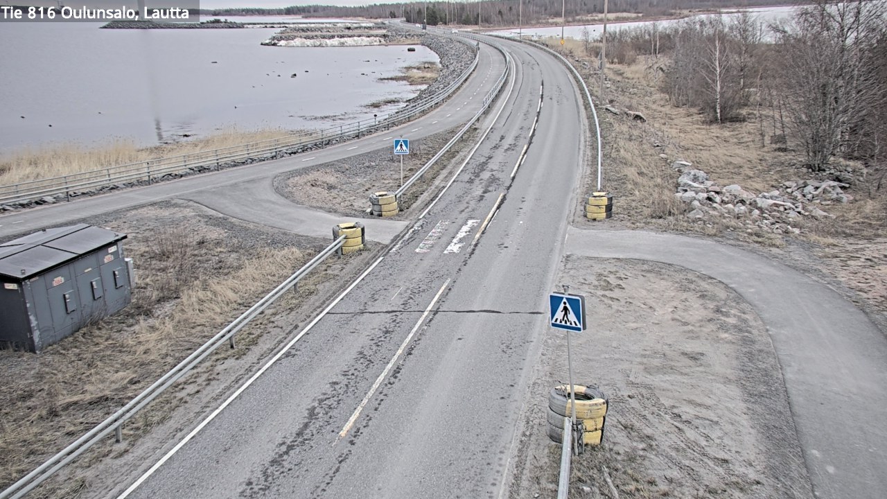 Kelikamerat Kuva Tie 816 Oulunsalo, lauttaranta, Oulu, Pohjois-Pohjanmaa