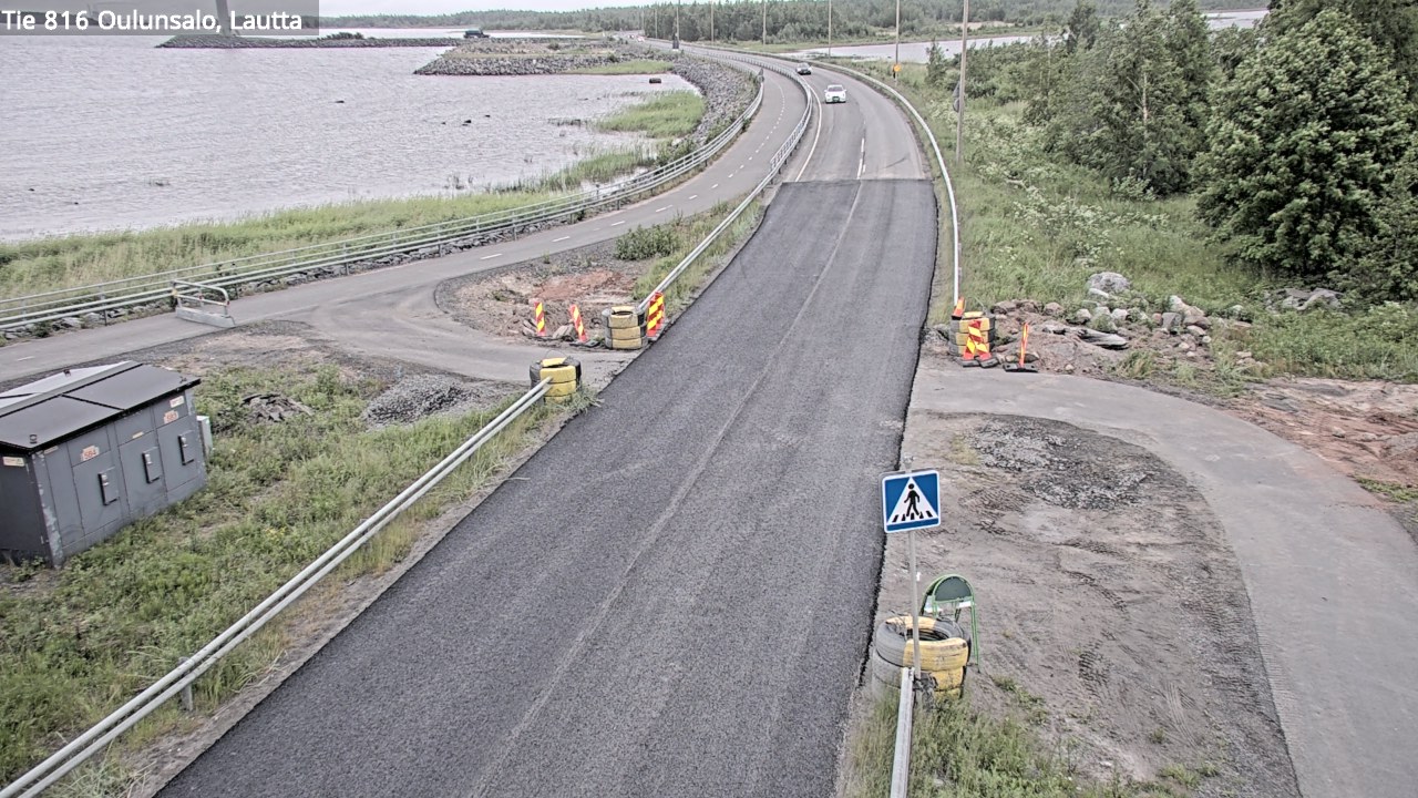 Kelikamerat Kuva Tie 816 Oulunsalo, lauttaranta, Oulu, Pohjois-Pohjanmaa