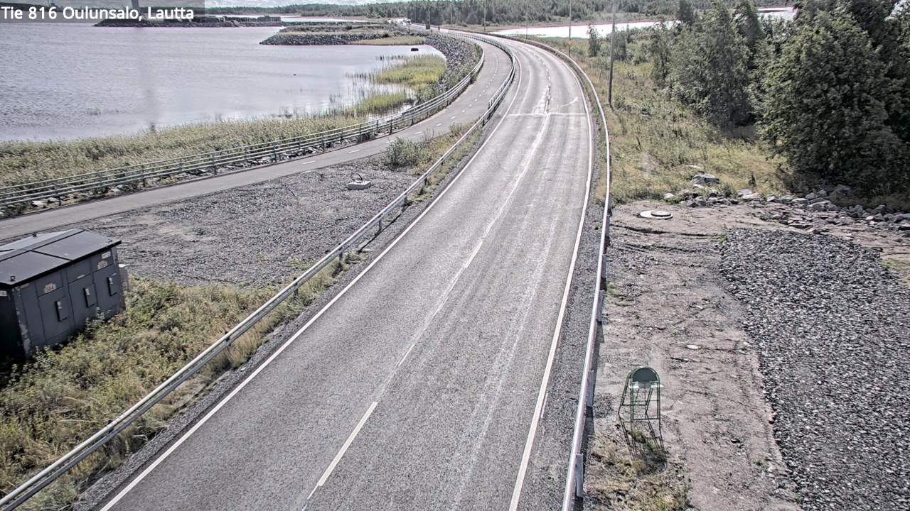 Weather Camera Image Road 816 Oulunsalo, Oulu, Pohjois-Pohjanmaa