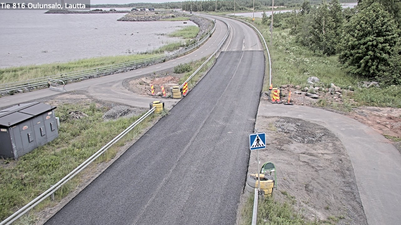 Kelikamerat Kuva Tie 816 Oulunsalo, lauttaranta, Oulu, Pohjois-Pohjanmaa
