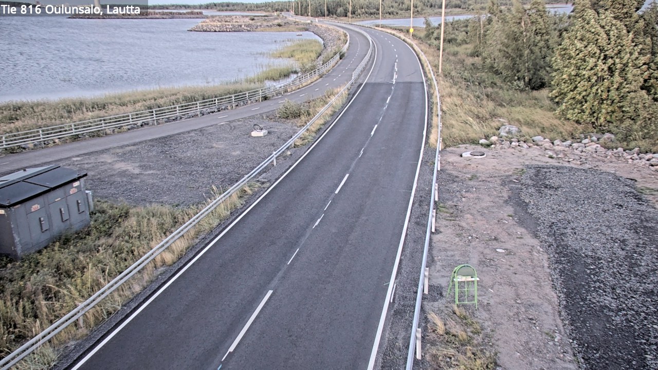 Kelikamerat Kuva Tie 816 Oulunsalo, lauttaranta, Oulu, Pohjois-Pohjanmaa
