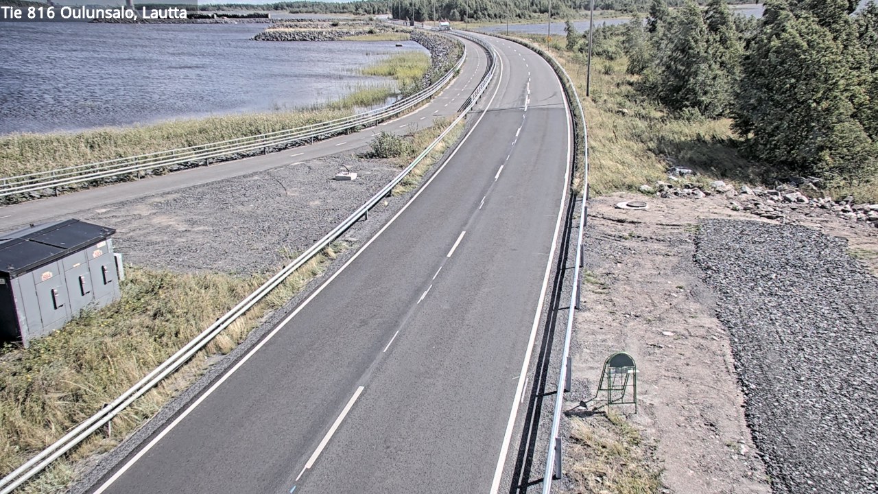 Kelikamerat Kuva Tie 816 Oulunsalo, lauttaranta, Oulu, Pohjois-Pohjanmaa